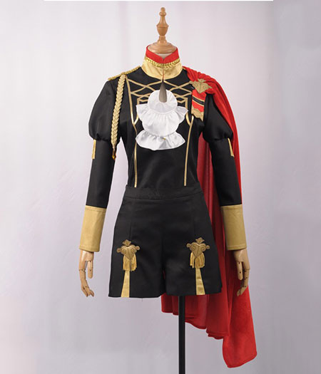 Fire Emblem : ThreeHouses Claude Noir Et Rouge Costume Cosplay Acheter
