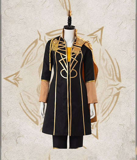 Fire Emblem : ThreeHouses Jaune Et Noir Claude Costume Cosplay