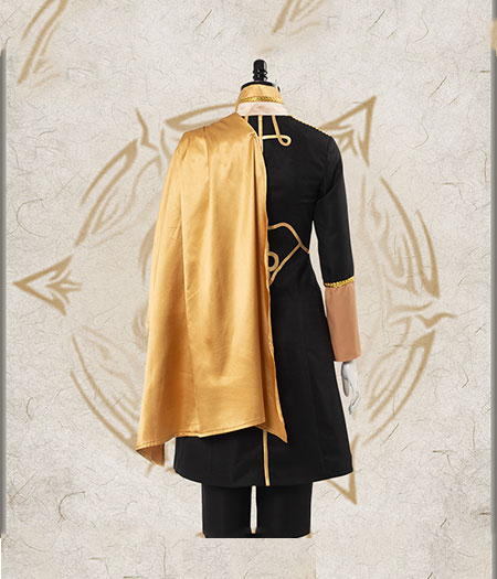 Fire Emblem : ThreeHouses Jaune Et Noir Claude Costume Cosplay