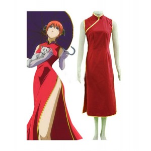 Gintama : Kagura Rouge Cheongsam Costume Cosplay Acheter