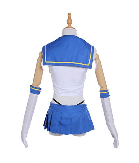 Kantai Collection : Bleu Uniforme Marin Shimakaze Costume Cosplay Vente Pas Cher