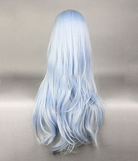 Kantai Collection : Hibiki 80cm Bleu Clair Wig Cosplay Acheter