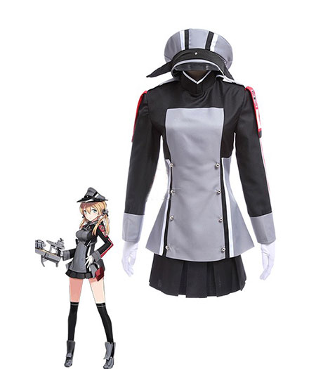Kantai Collection : Prinz Eugen Anime Game Costume Cosplay Achat