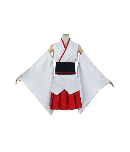 Kantai Collection : Femme Fuso Blanc Costumes Cosplay Vente Pas Cher