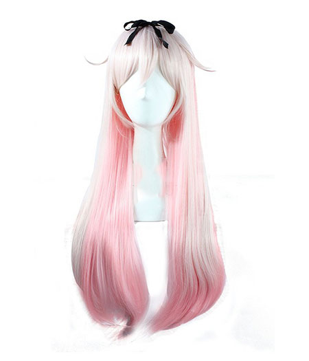 Kantai Collection : 80cm Long Yudachi Wig Cosplay Vente Chaude