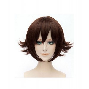 Kantai Collection : Court Yukikaze 30cm Vague Brown Wig Cosplay