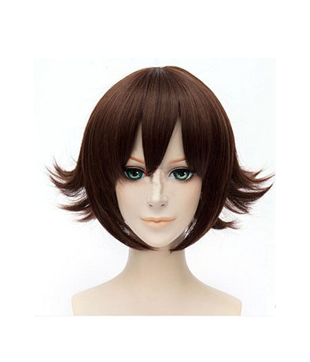 Kantai Collection : Court Yukikaze 30cm Vague Brown Wig Cosplay