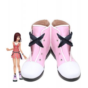 Kingdom Hearts II : Haute Qualité Blanc Et Rouge Chaussures Kairi Cosplay Achat