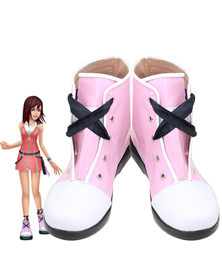 Kingdom Hearts II : Haute Qualité Blanc Et Rouge Chaussures Kairi Cosplay Achat