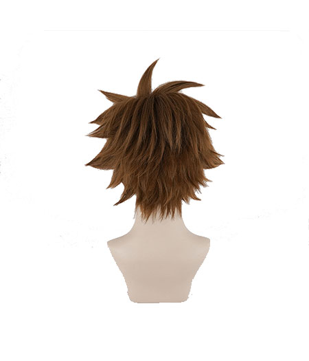 Kingdom Hearts III : Brown Court Wig Sora Cosplay Vente Pas Cher