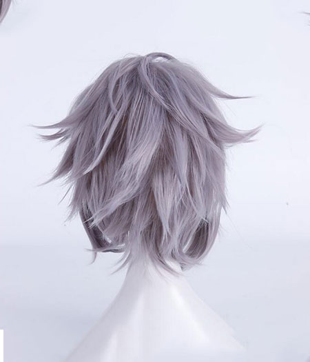 Kingdom Hearts III : Haute Qualité Riku Gris Wig Cosplay Acheter