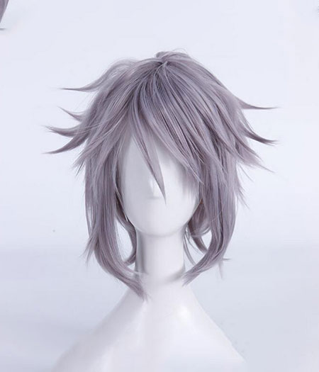 Kingdom Hearts III : Haute Qualité Riku Gris Wig Cosplay Acheter