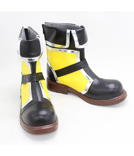 Kingdom Hearts III : Jaune Et Noir Chaussures Sora Cosplay Acheter