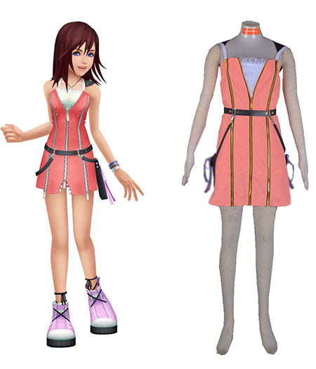 Kingdom Hearts II : Rose Robe Kairi Costume Cosplay Acheter