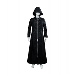 Kingdom Hearts III : Xemnas Noir Coat Cosplay Costume Vente Pas Cher
