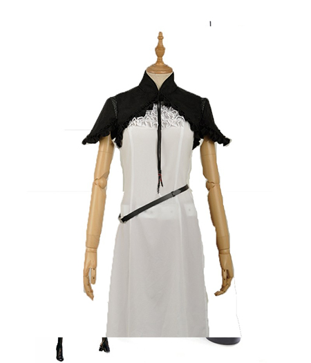 NieR : Automata 2B Full Set Blanc Robe Costume Cosplay