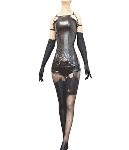 NieR : Automata YoRHa Type A No.2 Noir Collants Costume Cosplay