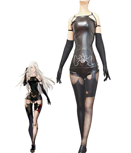 NieR : Automata YoRHa Type A No.2 Noir Collants Costume Cosplay