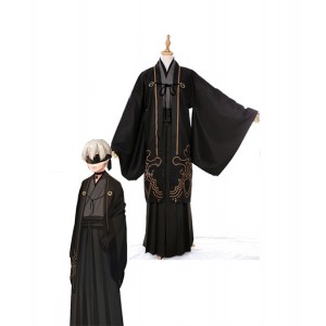 NieR : Automata YoRHa 9S Noir Kimono Costume Cosplay