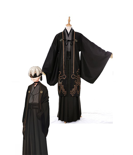 NieR : Automata YoRHa 9S Noir Kimono Costume Cosplay