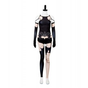 NieR : Automata YoRHa Type A No. 2 Noir Translucide Costume Cosplay