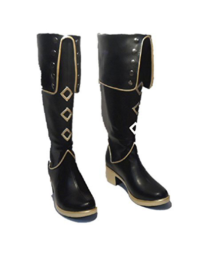 Touken Ranbu : Akashi Kuniyuki Noir Boots Cosplay