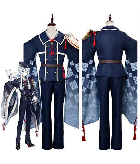 Touken Ranbu : Hakusan Yoshimitsu Ensemble Complet Costume Cosplay