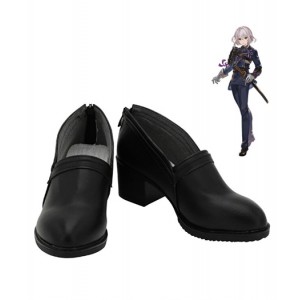 Touken Ranbu : Noir Chaussures Honebami Toushirou Cosplay