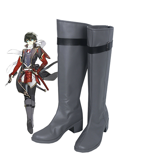 Touken Ranbu : Horikawa Kunihiro Noir Boots Cosplay 