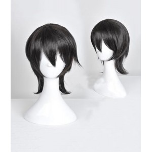 Touken Ranbu : Noir Wig Horikawa Kunihiro Cosplay