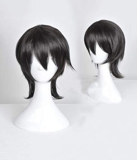 Touken Ranbu : Noir Wig Horikawa Kunihiro Cosplay