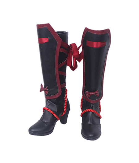 Touken Ranbu : Hyuuga Masamune Noir Bottes Cosplay