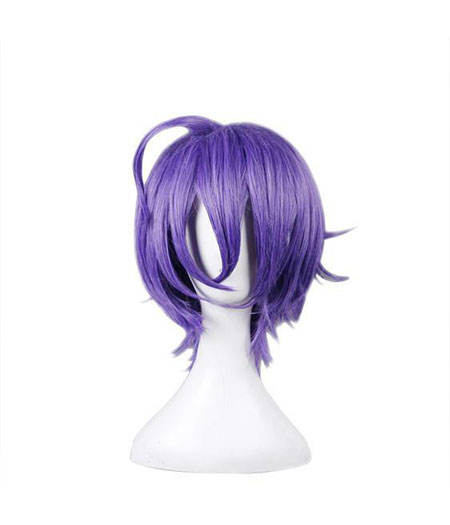 Touken Ranbu : Kasen Kanesada Pourpre Wig Cosplay