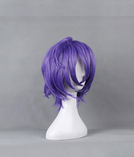 Touken Ranbu : Kasen Kanesada Pourpre Wig Cosplay