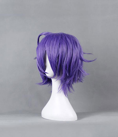 Touken Ranbu : Kasen Kanesada Pourpre Wig Cosplay