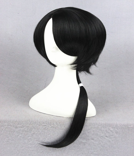 Touken Ranbu : Noir Wig Kashuu Kiyomitsu Cosplay