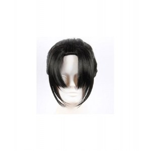 Touken Ranbu : Kogarasu Maru Noir Wig Cosplay Vente Pas Cher 