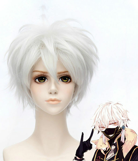 Touken Ranbu : Blanc Wig Nakigitsune Cosplay Acheter