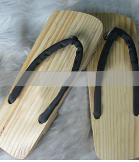 Touken Ranbu : Chaussures En Bois Sayo Samonji Cosplay 