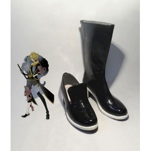 Touken Ranbu : Shishiou Noir Chaussures Cosplay