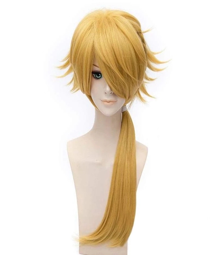 Touken Ranbu : Cosplay Jaune Wig  Shishiou 