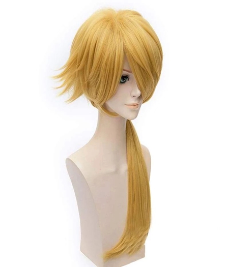 Touken Ranbu : Cosplay Jaune Wig  Shishiou 