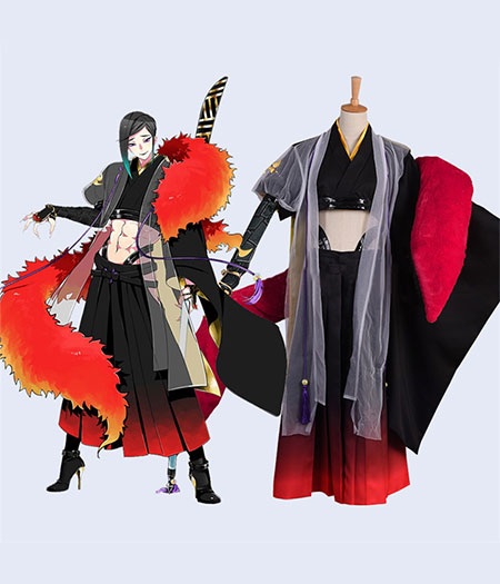 Touken Ranbu : Shizukagata Naginata Ensemble Complet Costume Cosplay