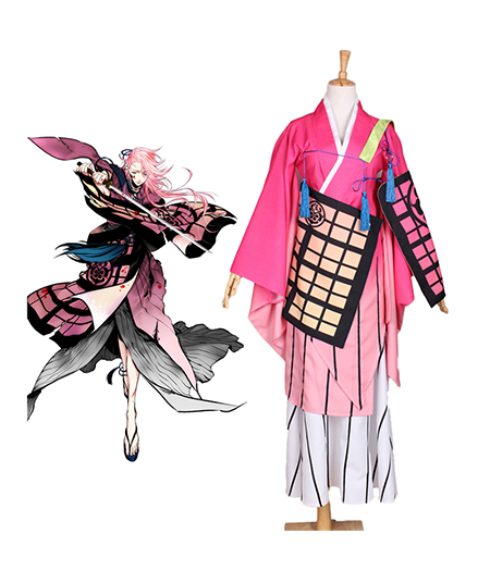 Touken Ranbu : Ensemble Complet Costume Souza Samonji Cosplay