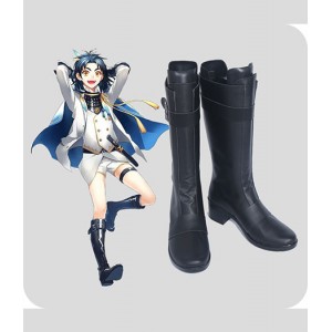 Touken Ranbu : Taikogane Sadamune Noir Boots Cosplay