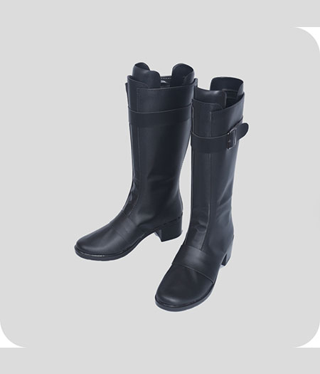 Touken Ranbu : Taikogane Sadamune Noir Boots Cosplay