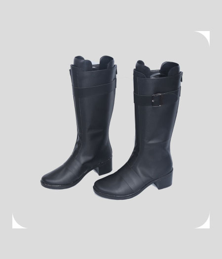 Touken Ranbu : Taikogane Sadamune Noir Boots Cosplay