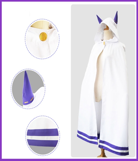 Re:Zero kara Hajimeru Isekai Seikatsu Costumes Cosplay Emilia 