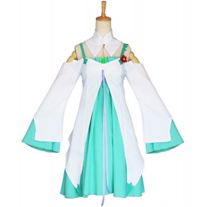 Re:Zero kara Hajimeru Isekai Seikatsu Anime Costume Cosplay Emilia Dress 