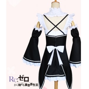 Re:Zero Kara Hajimeru Isekai Seikatsu Ram Anime Cosplay Costumes